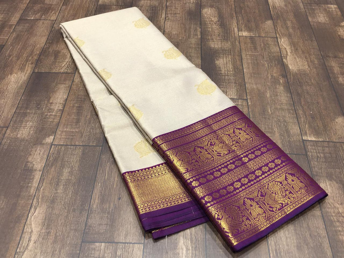 Semi Kanchipuram Silk