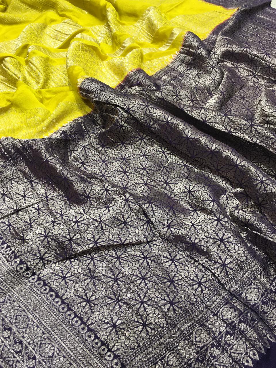 Chiffon Georgette Saree