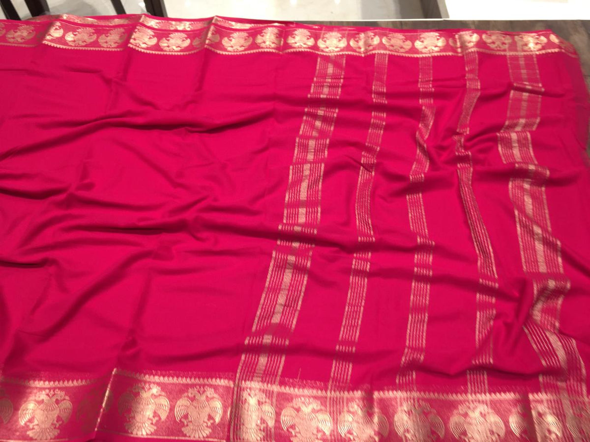 Semi Mysore Crape