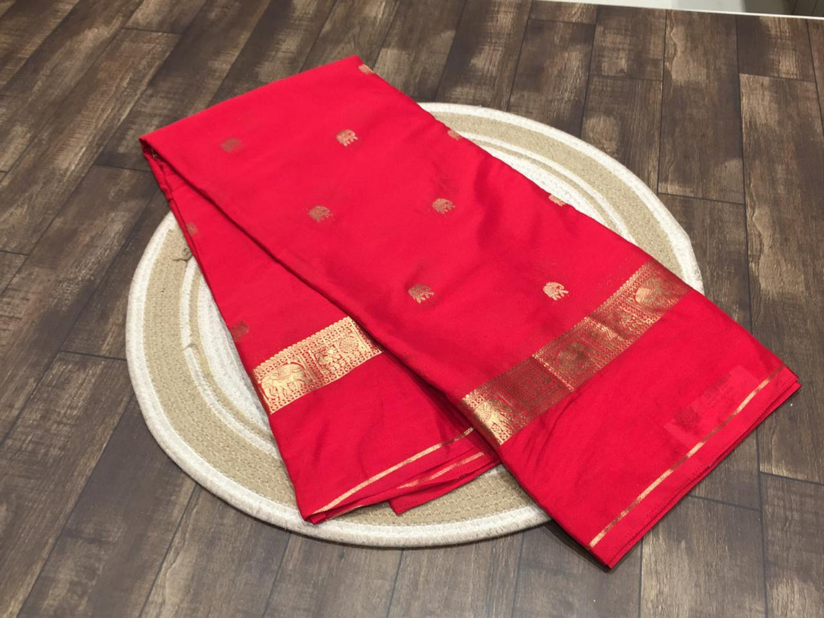Semi Mysore Crape Silk