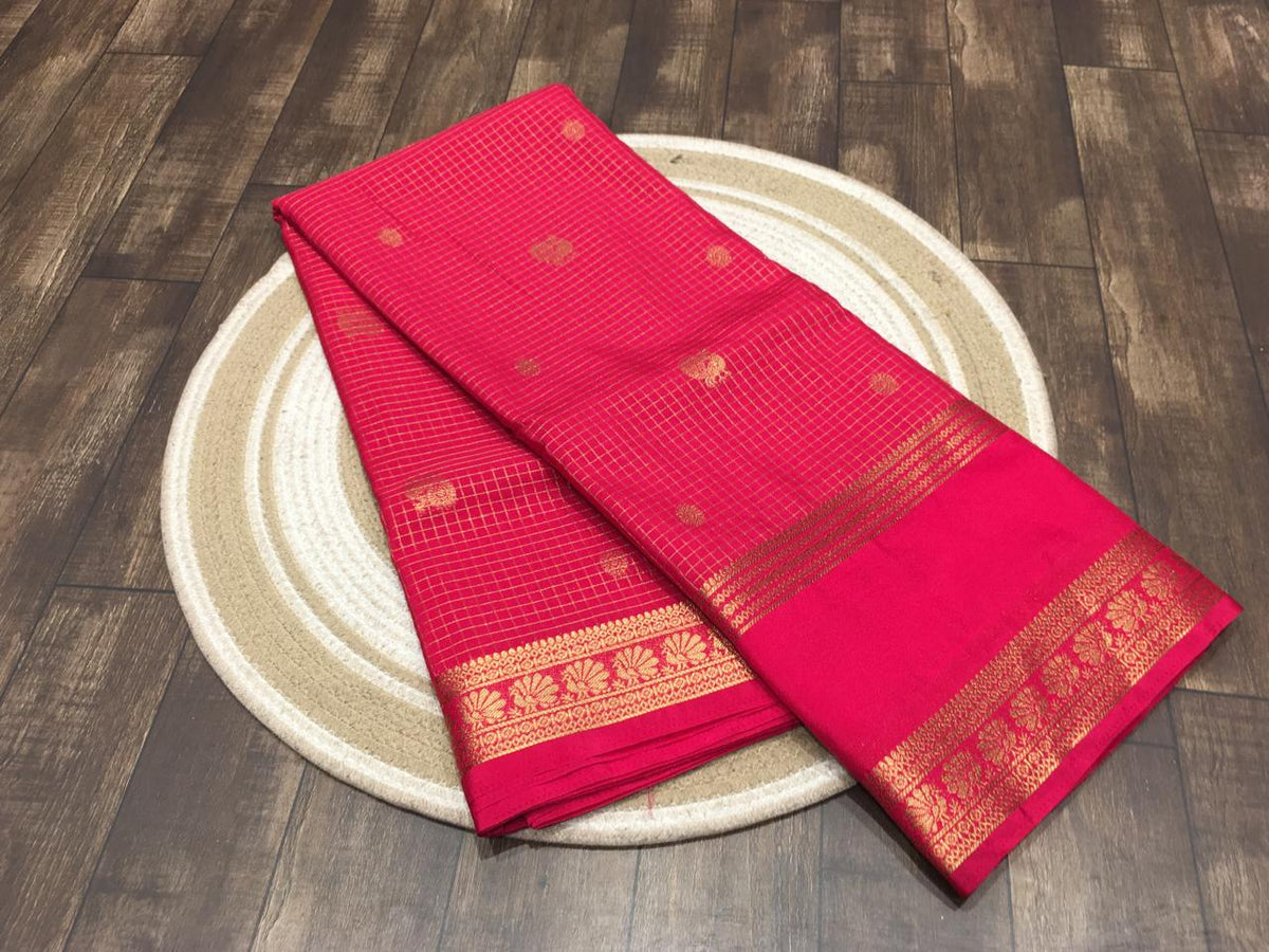 Semi Mysore Crape