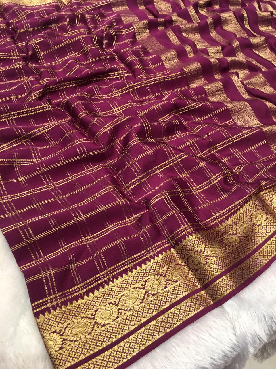 Pure Mysore Silk