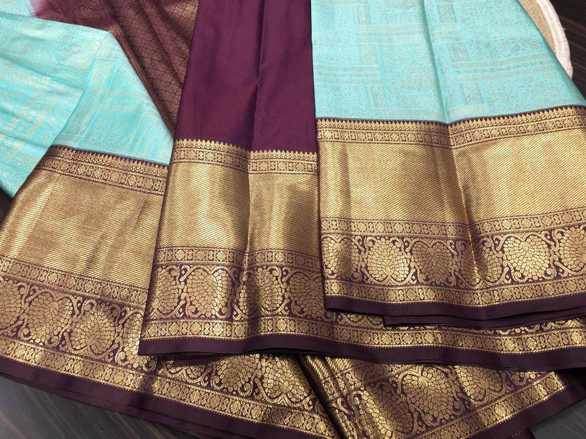 Semi Kanchipuram Silk