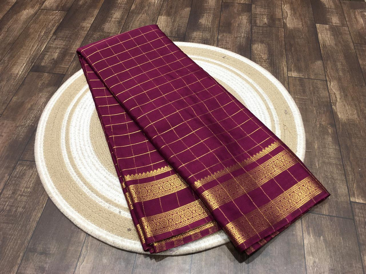 Semi Mysore Crape