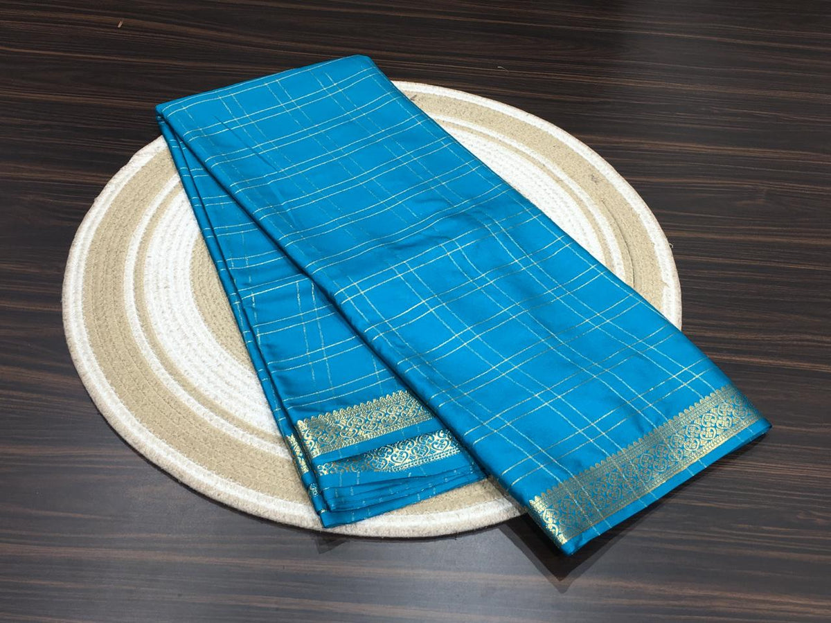Semi Mysore Crape Silk