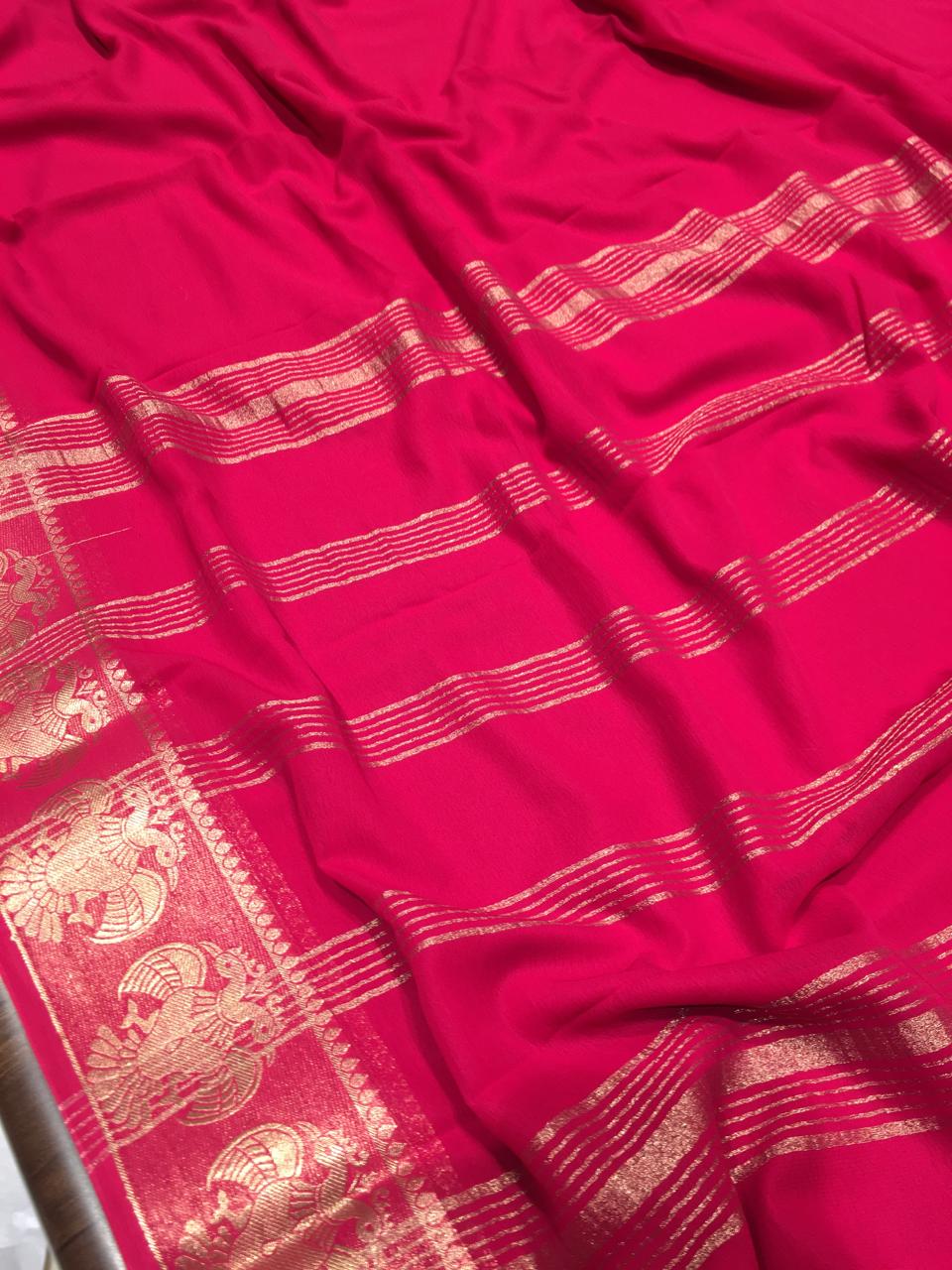 Semi Mysore Crape