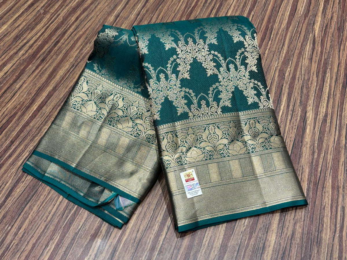 Pure Kanchipuram Broced Silk