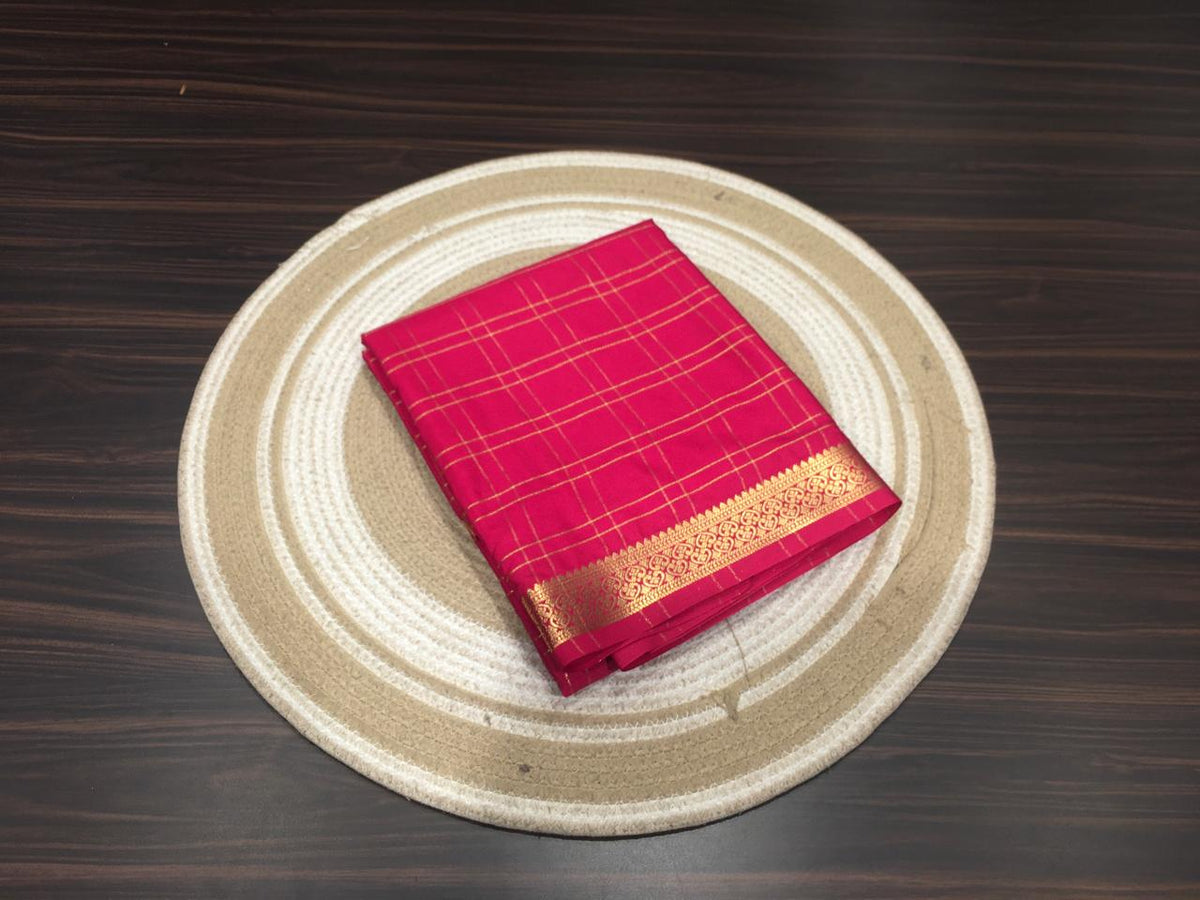 Semi Mysore Crape Silk