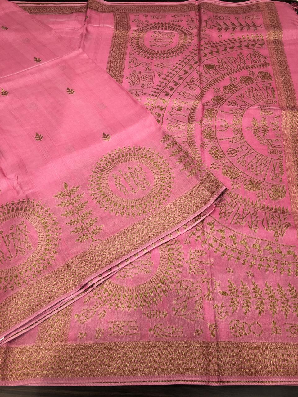 Soft Tussar Saree