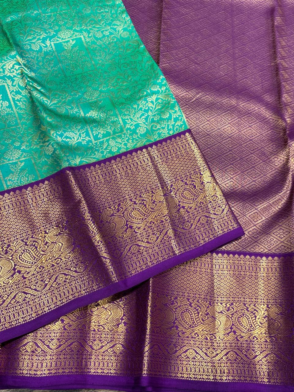 Pure Kanchipuram Broced Silk