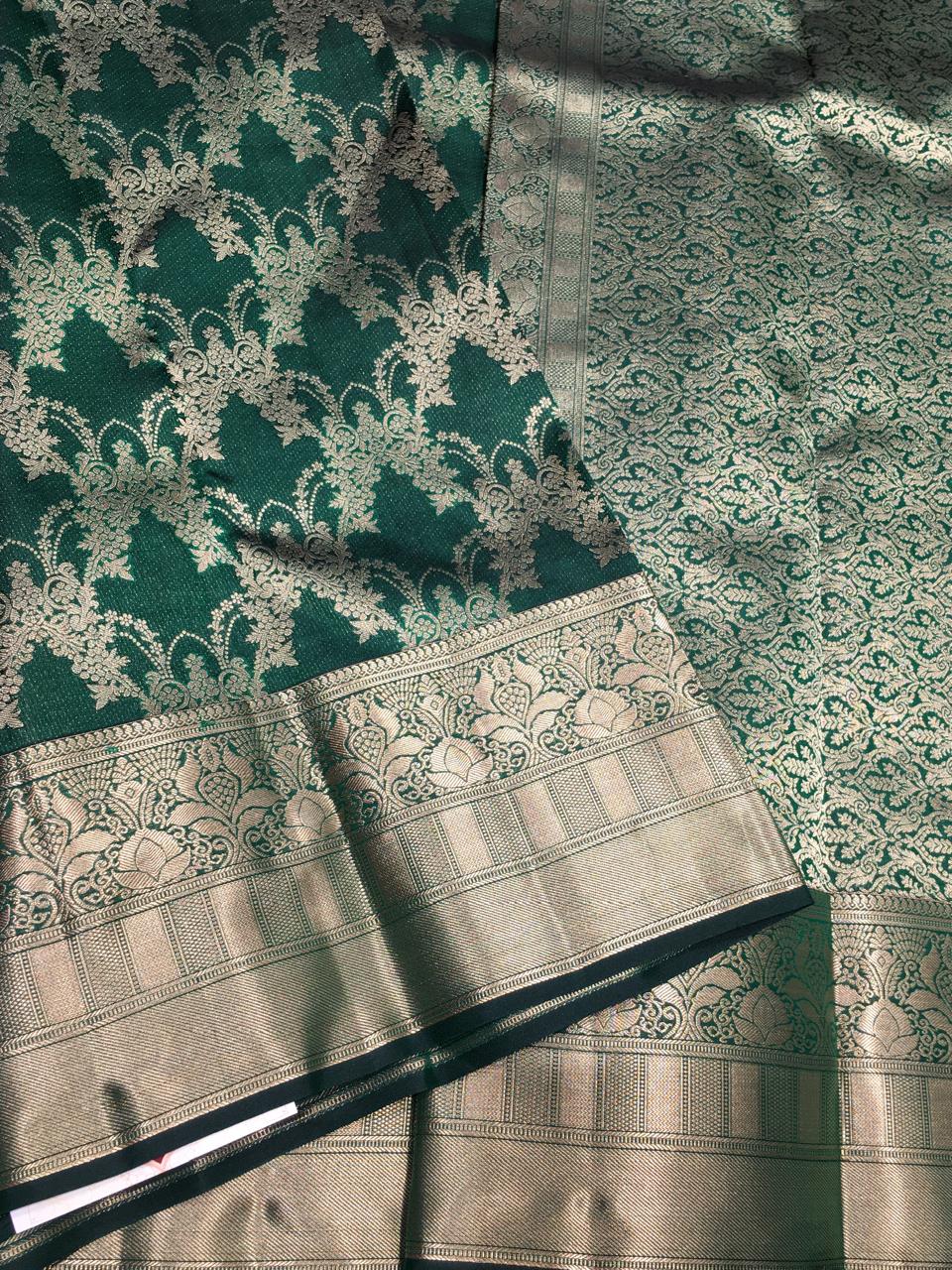 Pure Kanchipuram Broced Silk