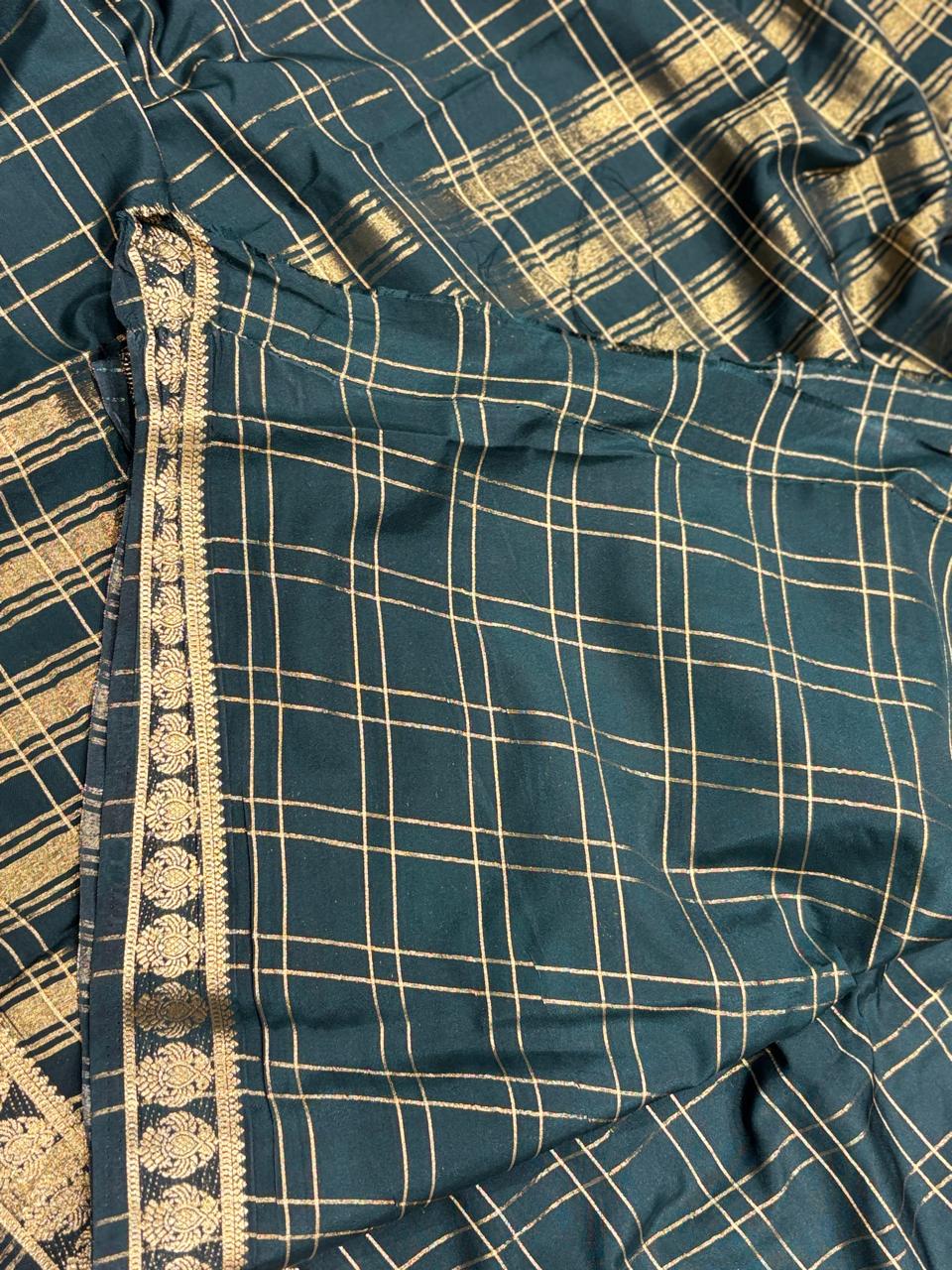 Premium Semi Mysore Crape Saree