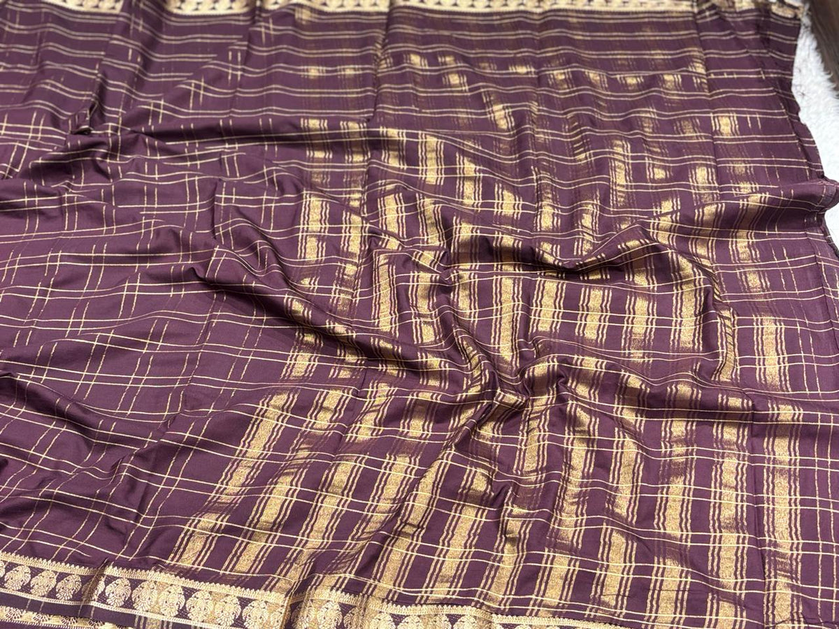 Premium Semi Mysore Silk Saree