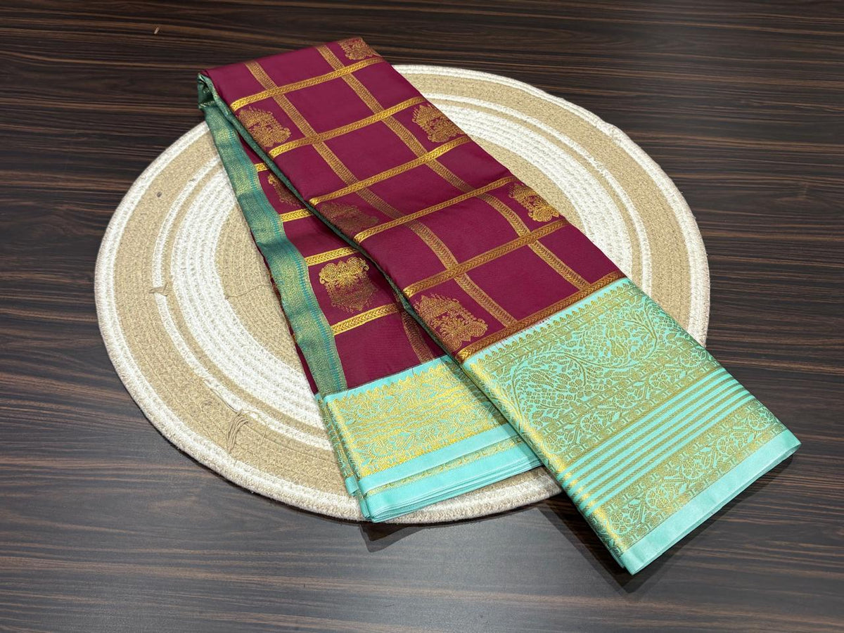 Semi Kanchipuram Silk