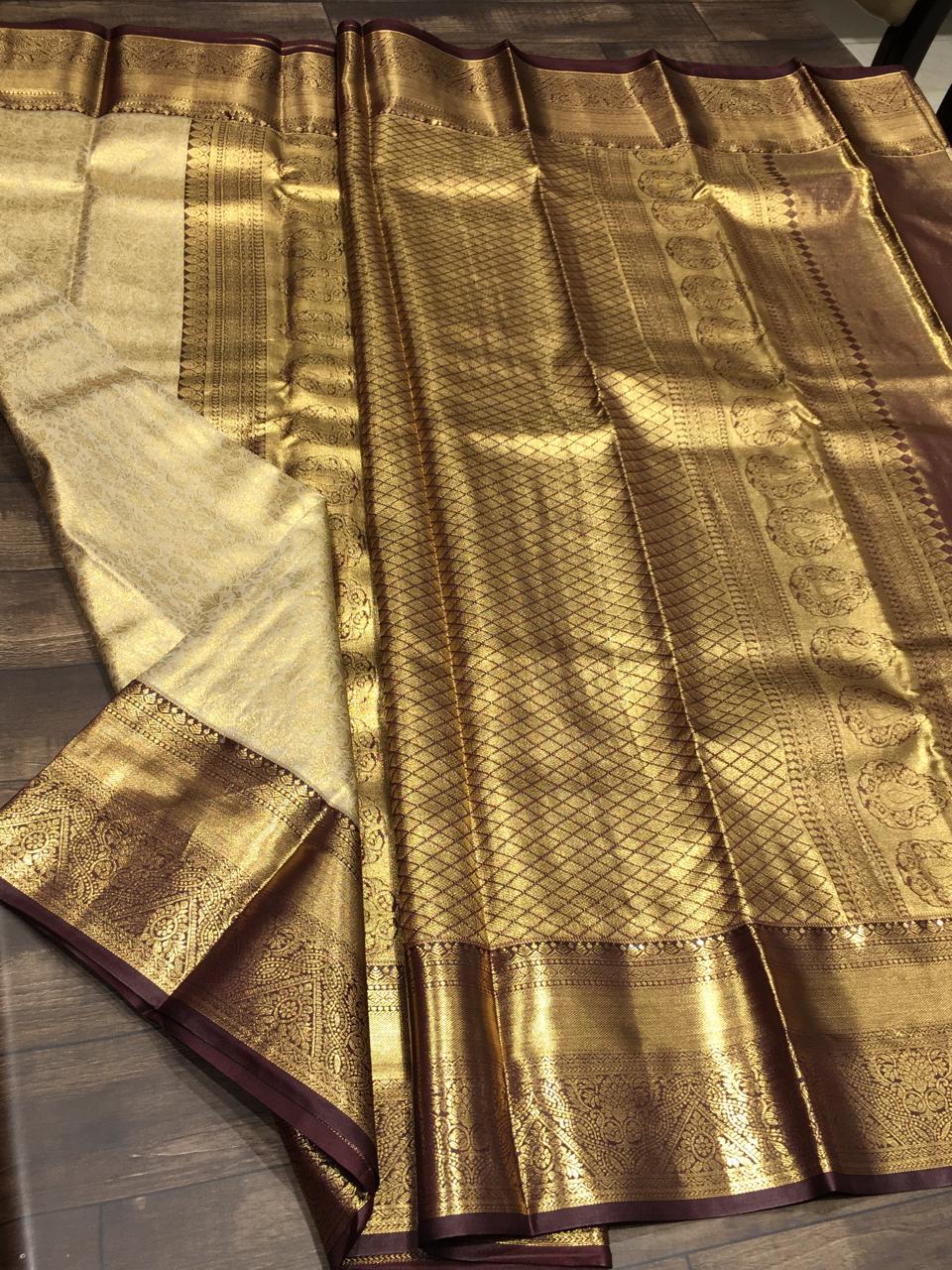 Semi Kanchipuram Tissue