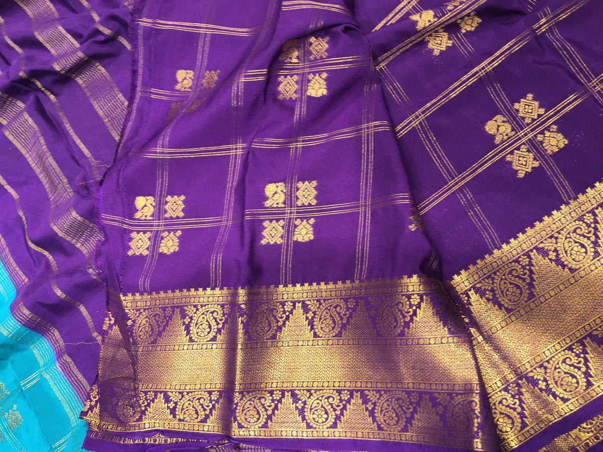 Semi Mysore Crape Silk