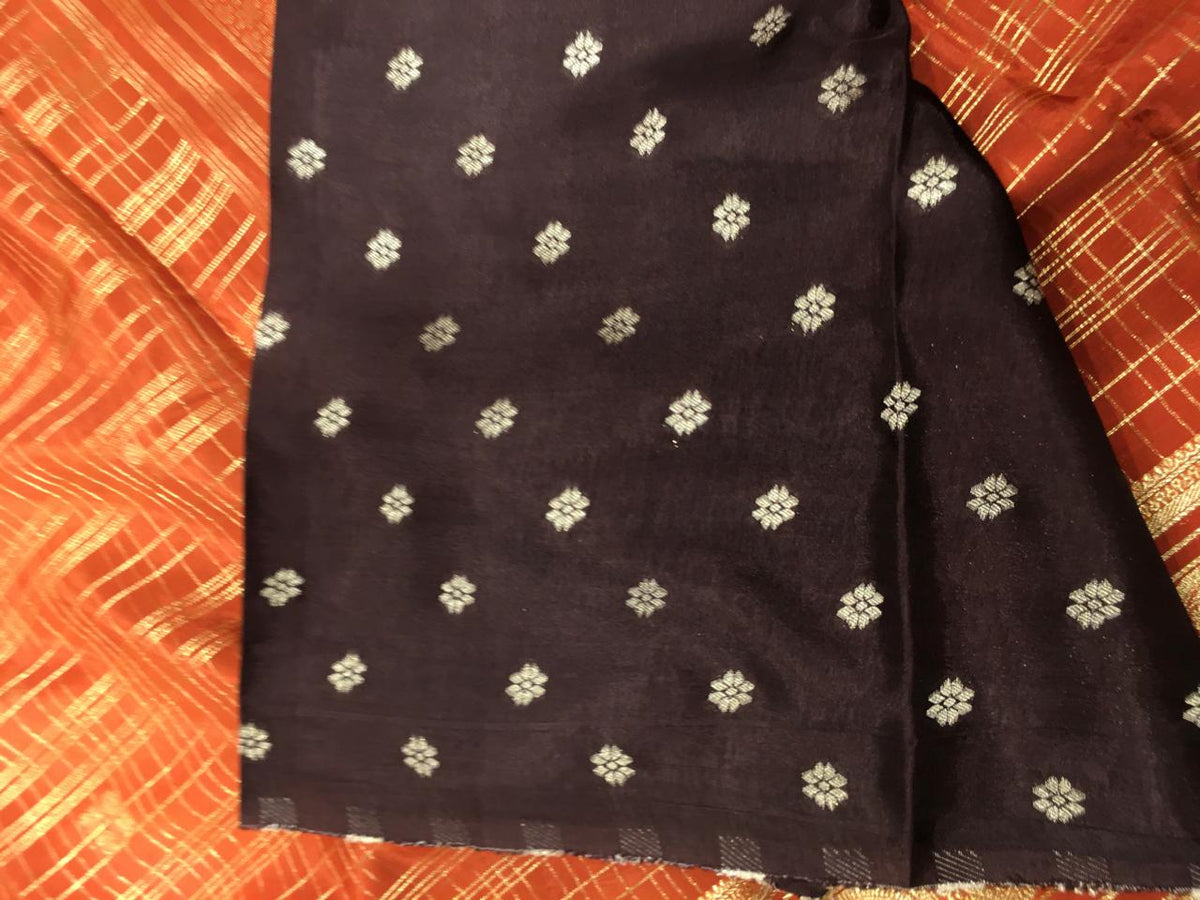Semi Mysore Crape Silk