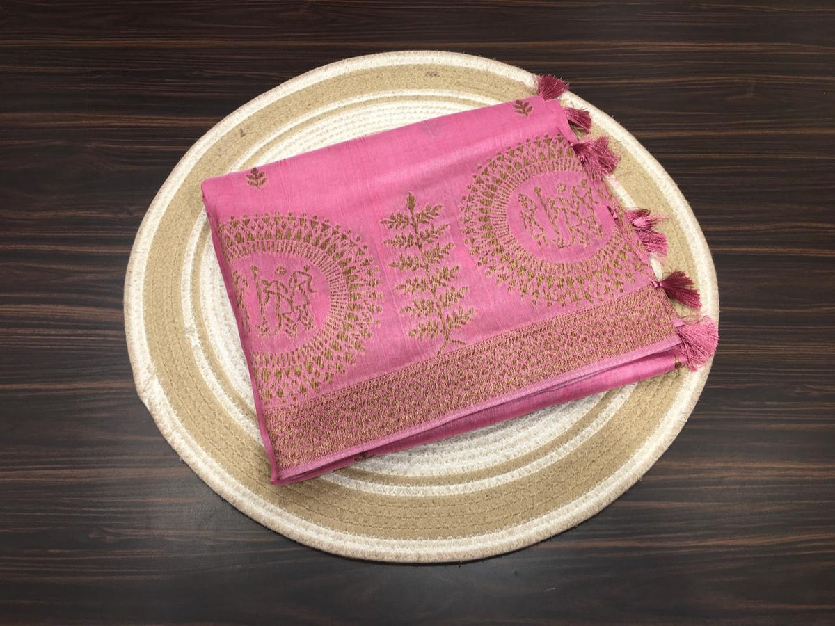 Soft Tussar Saree