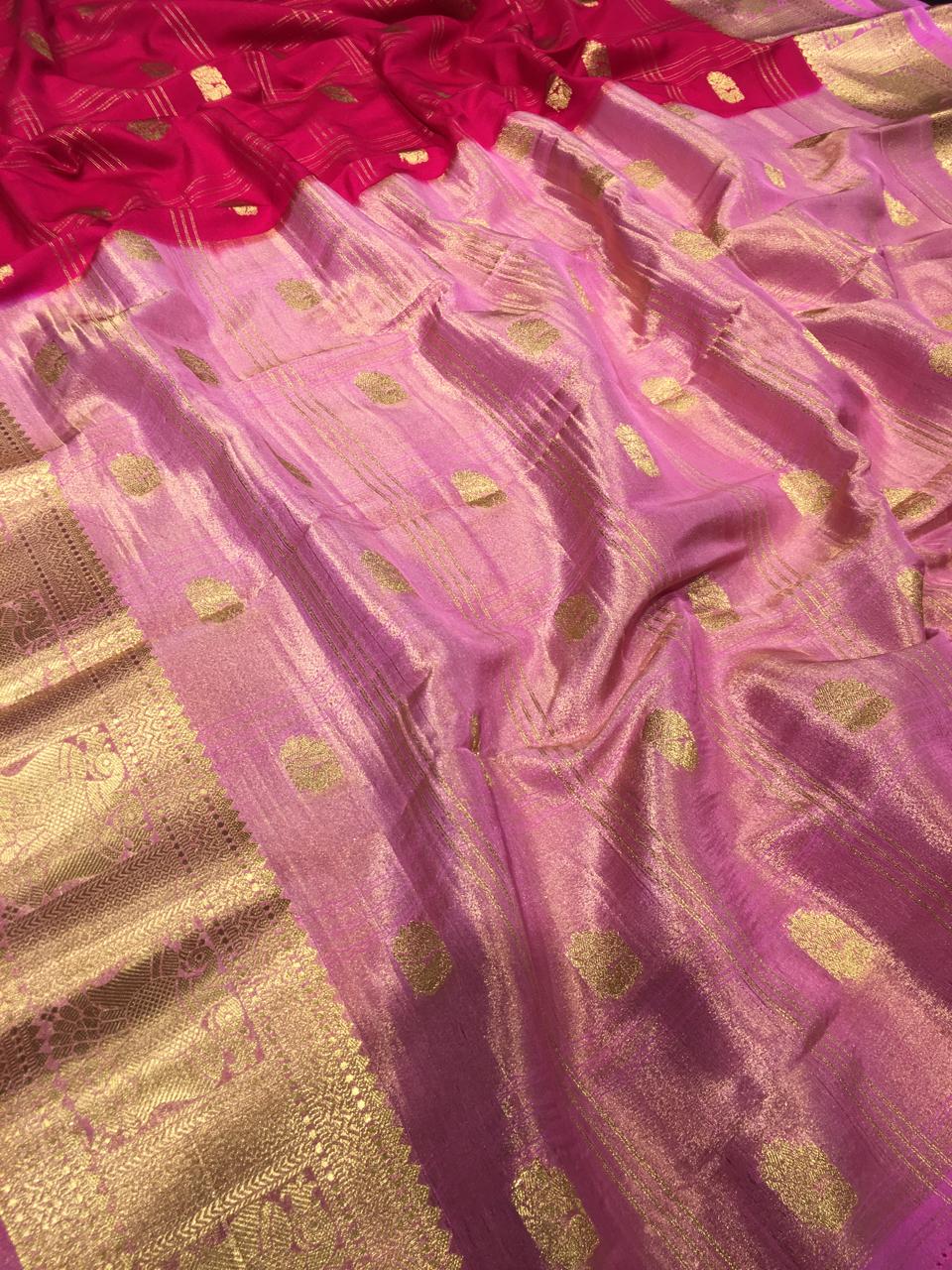 Semi Mysore Crape Silk