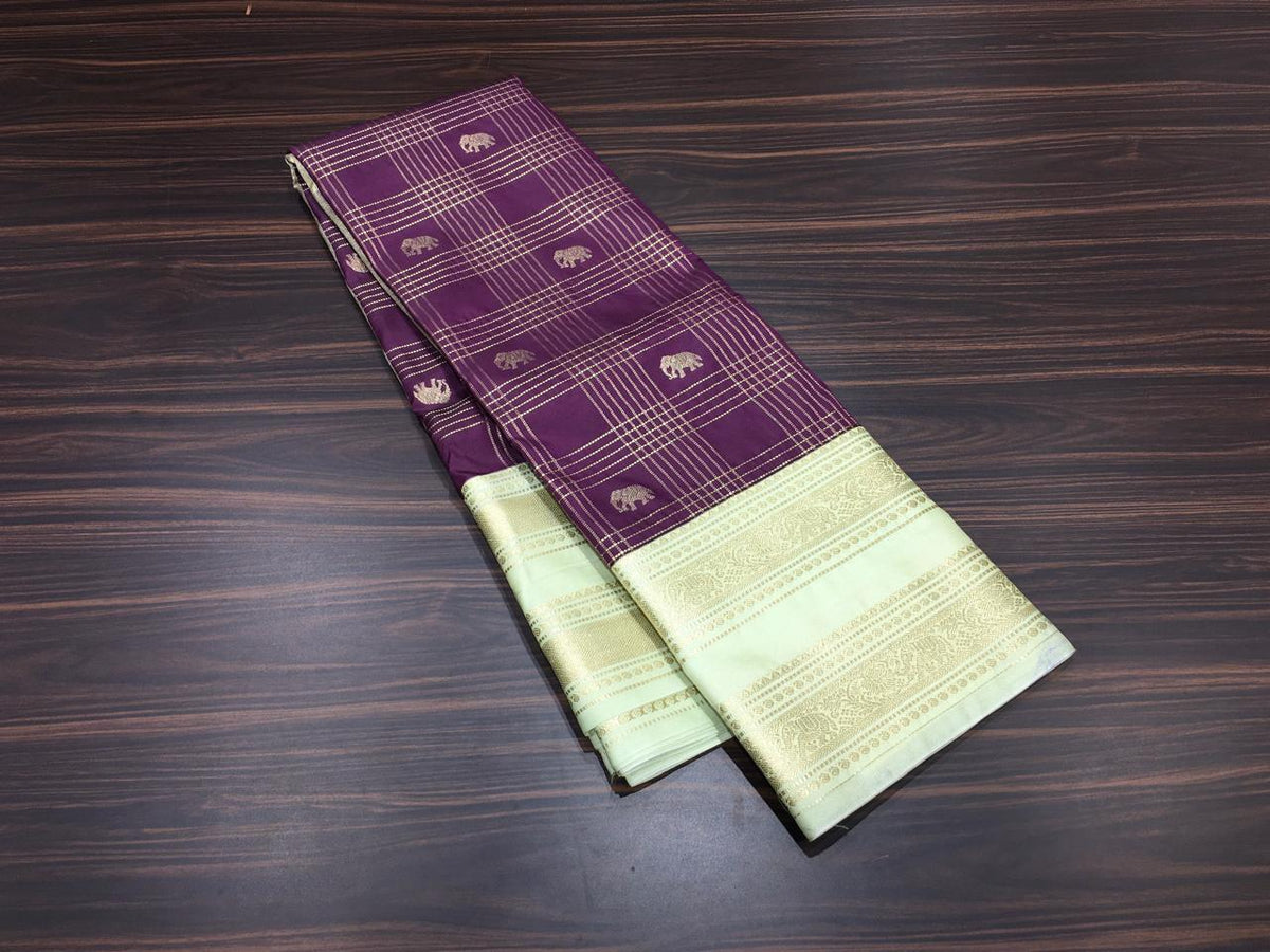 Semi Kanchipuram Silk