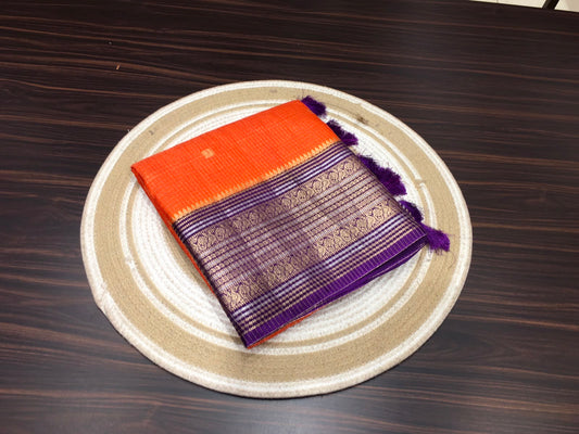 Moonga Crape Saree