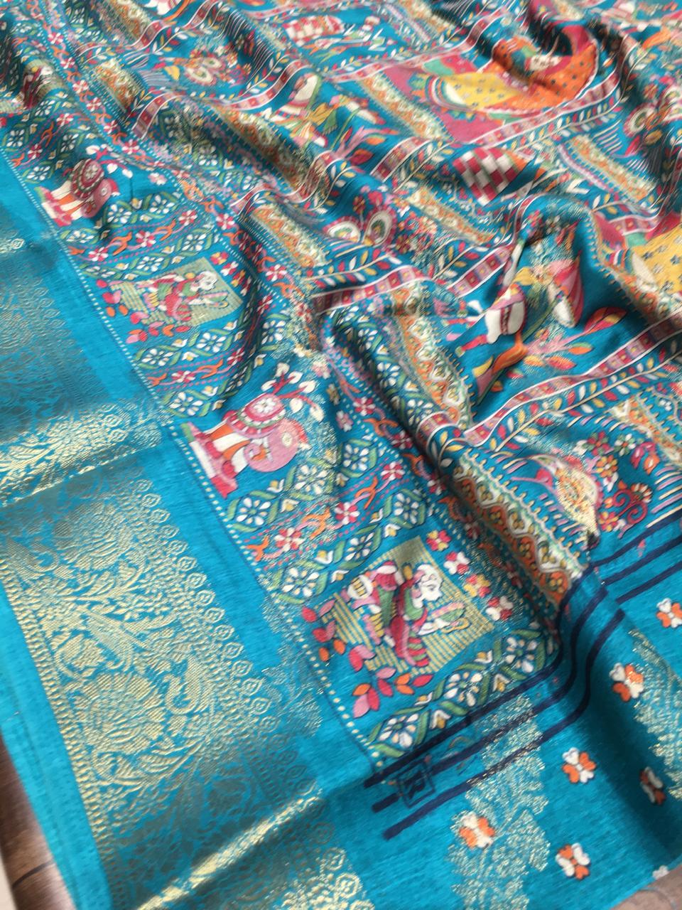Kalamkari Saree