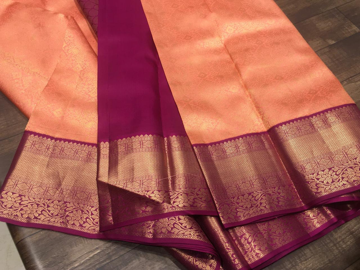 Pure Kanchipuram Broced Silk