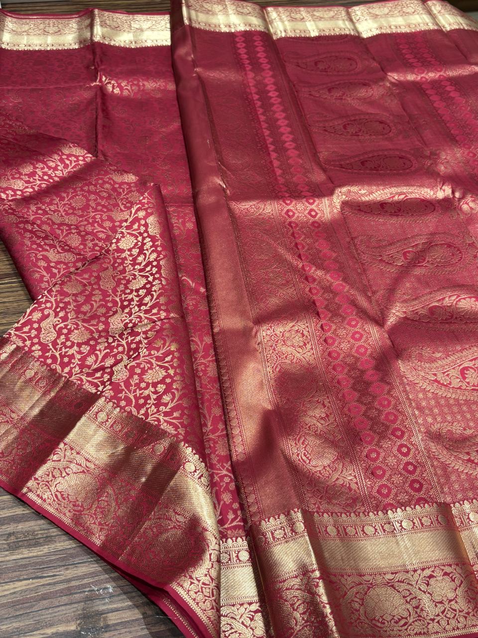 Pure Kanchipuram Broced Silk