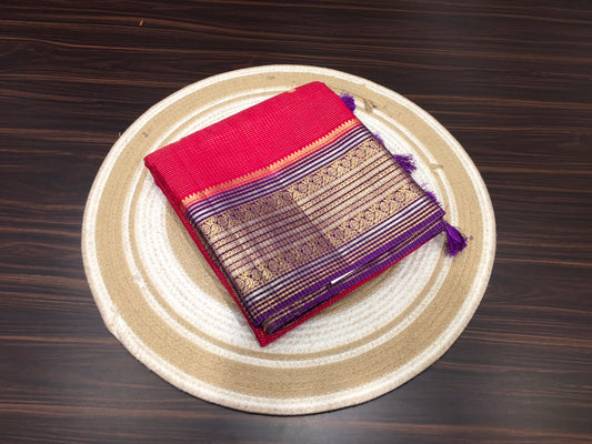 Moonga Crape Saree