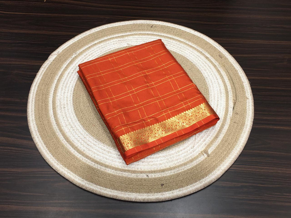 Semi Mysore Crape Silk