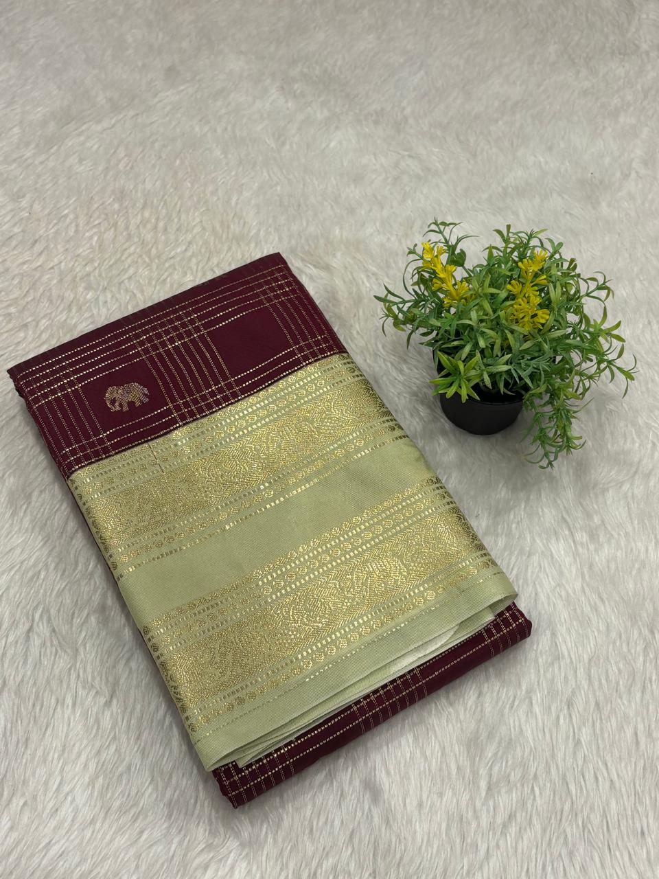 Semi Kanchipuram Silk