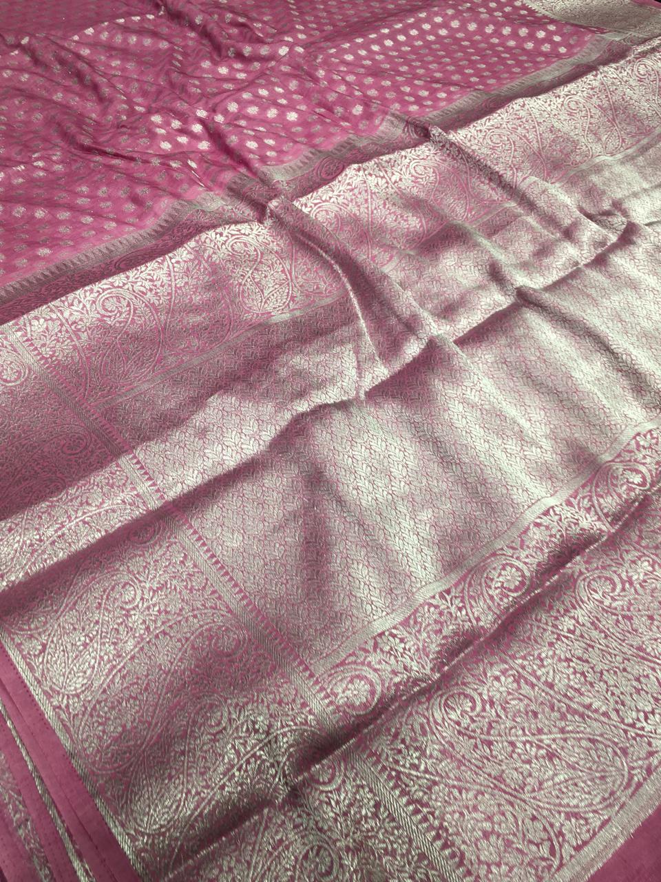 Lilly Tussar Saree