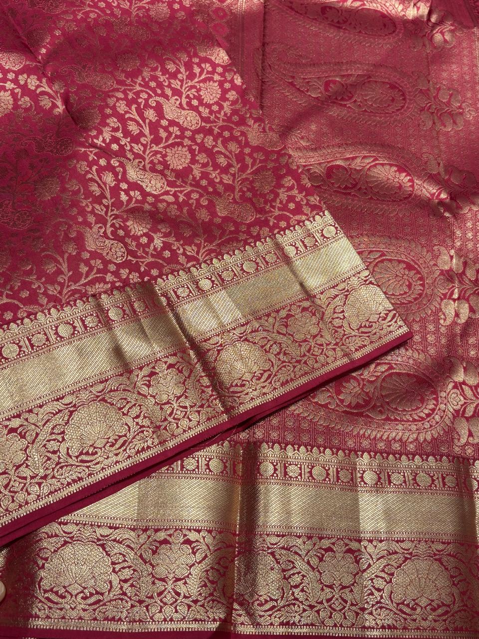 Pure Kanchipuram Broced Silk