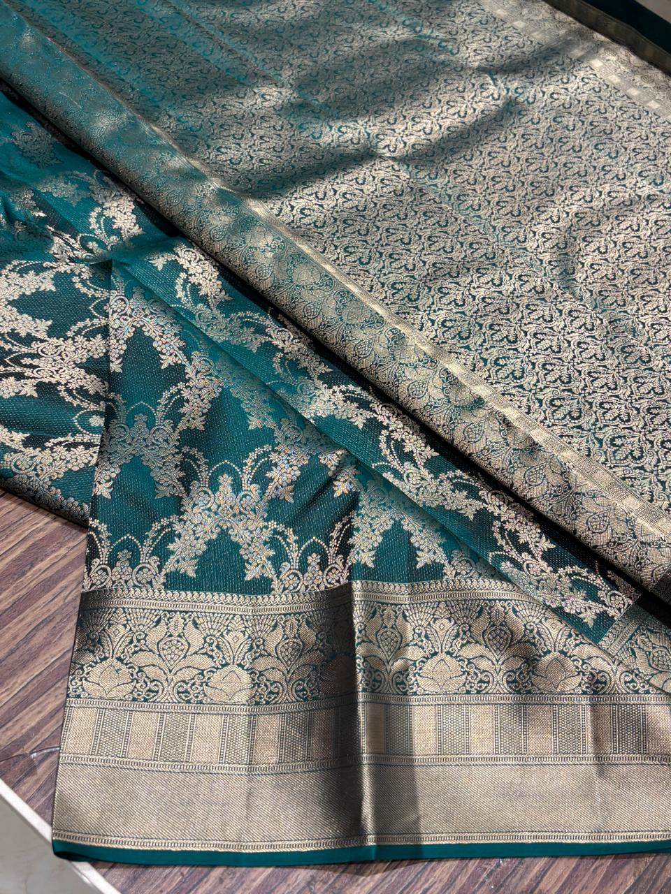 Pure Kanchipuram Broced Silk