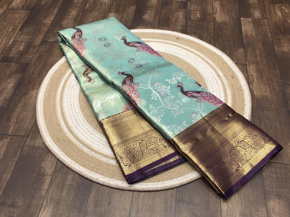 Semi Kanchipuram Tissue