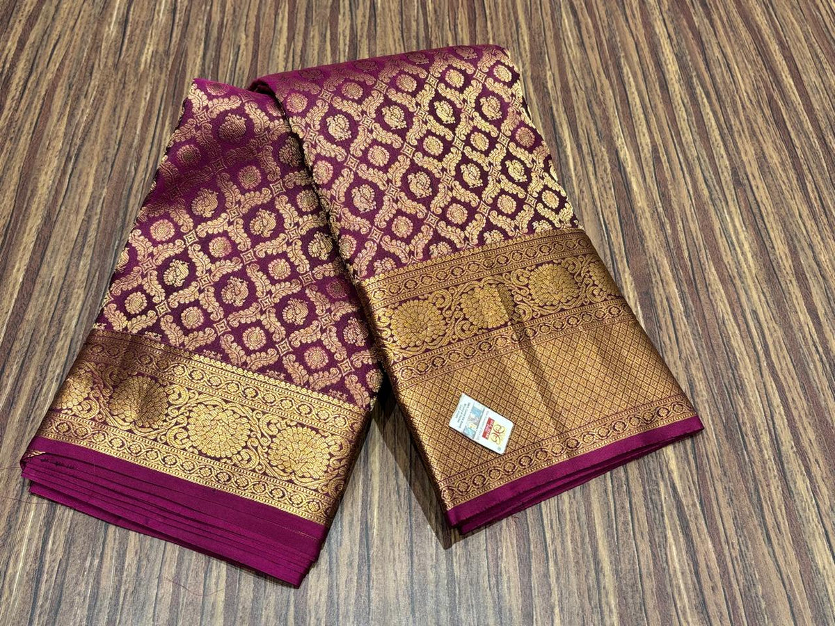 Pure Kanchipuram Broced Silk