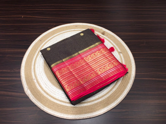 Moonga Crape Saree