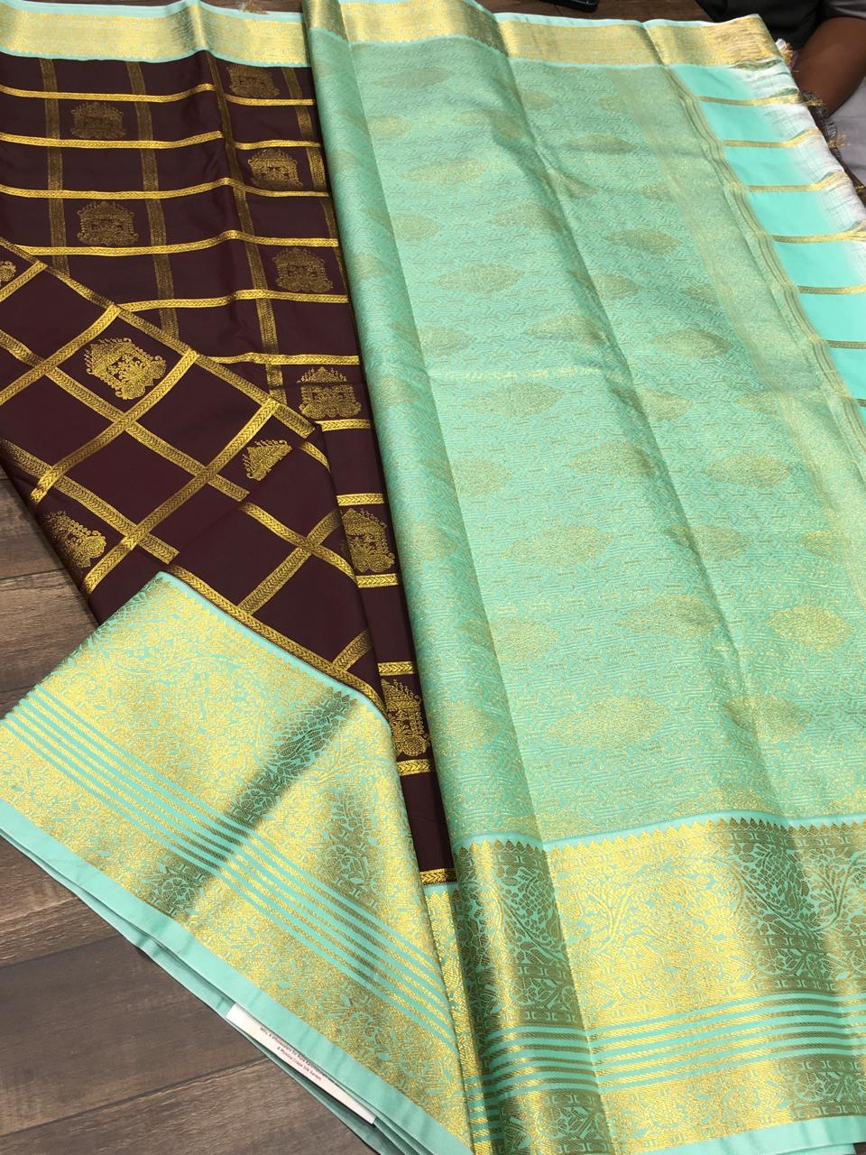 Semi Kanchipuram Silk