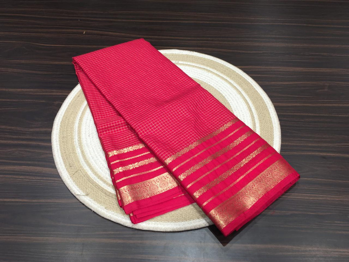 Semi Mysore Crape