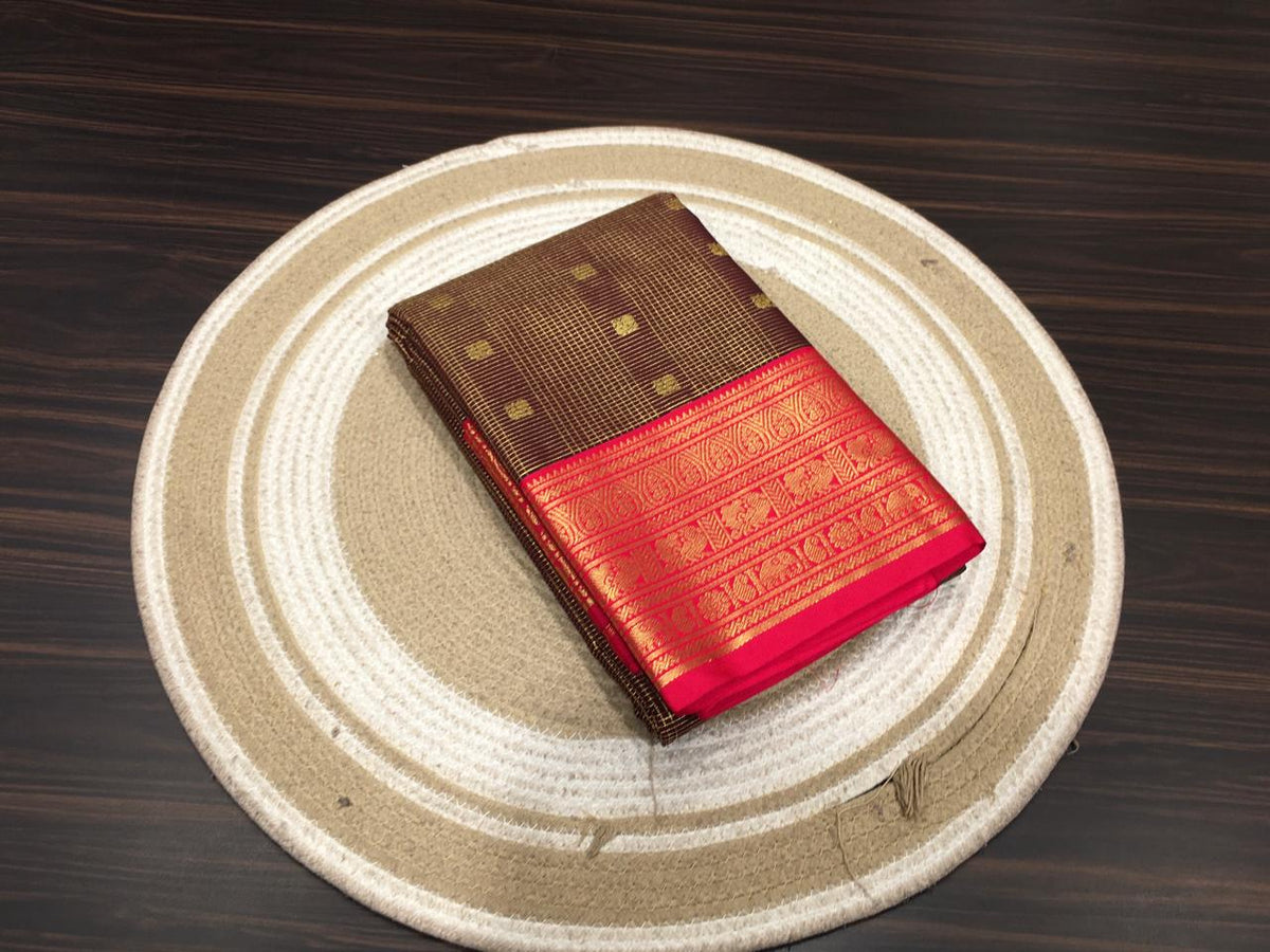 Semi Kanchipuram Silk