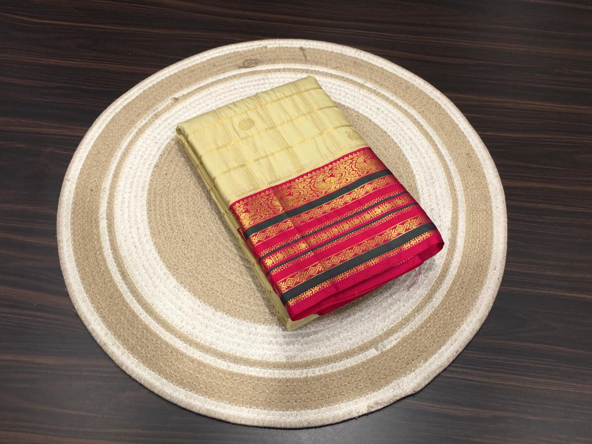 Semi Kanchipuram Silk