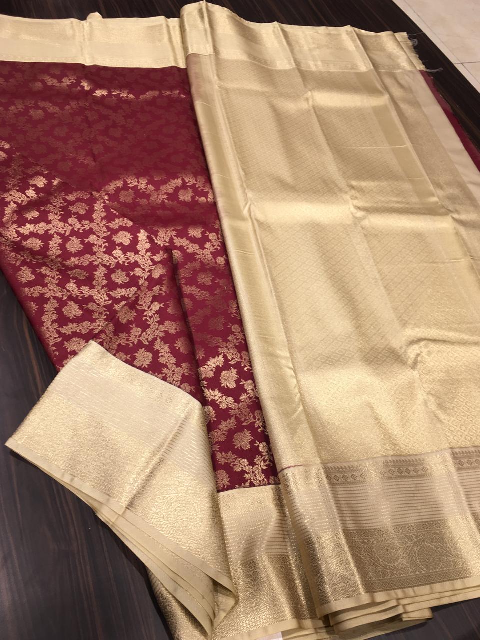 Semi Kanchipuram Silk