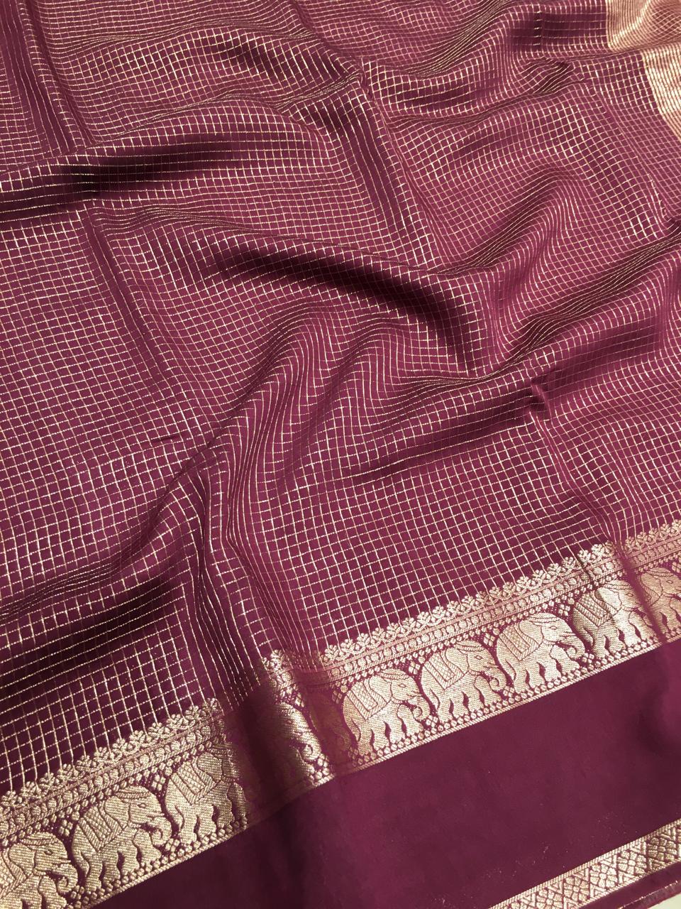 Semi Mysore Crape