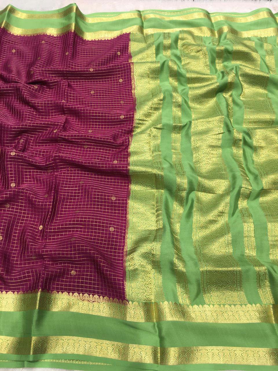 Pure Mysore Silk