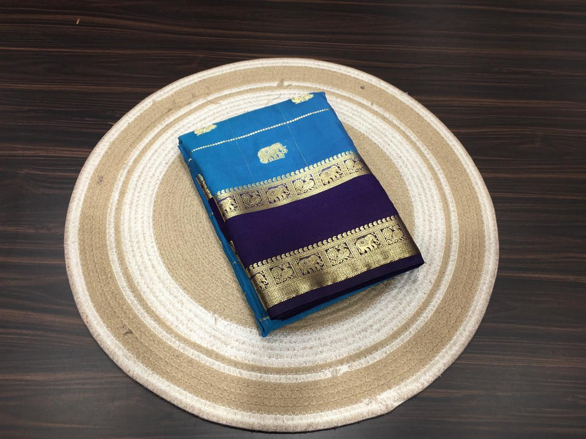 Semi Mysore Crape Silk