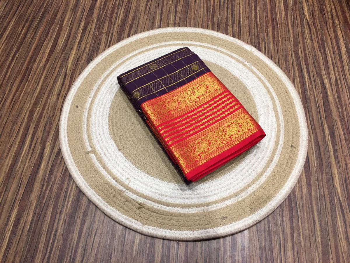 Semi Kanchipuram Silk