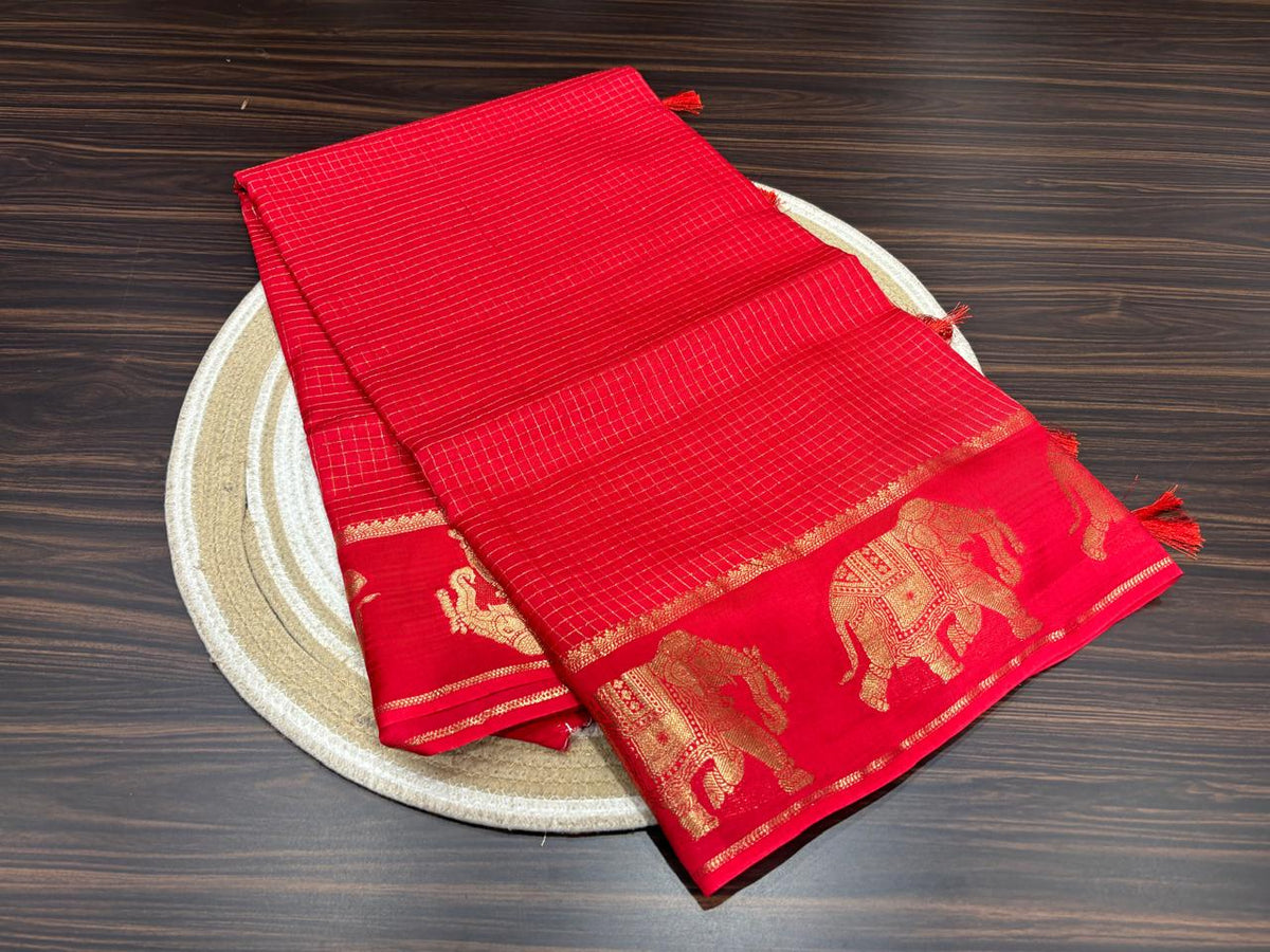 Soft Crape Saree
