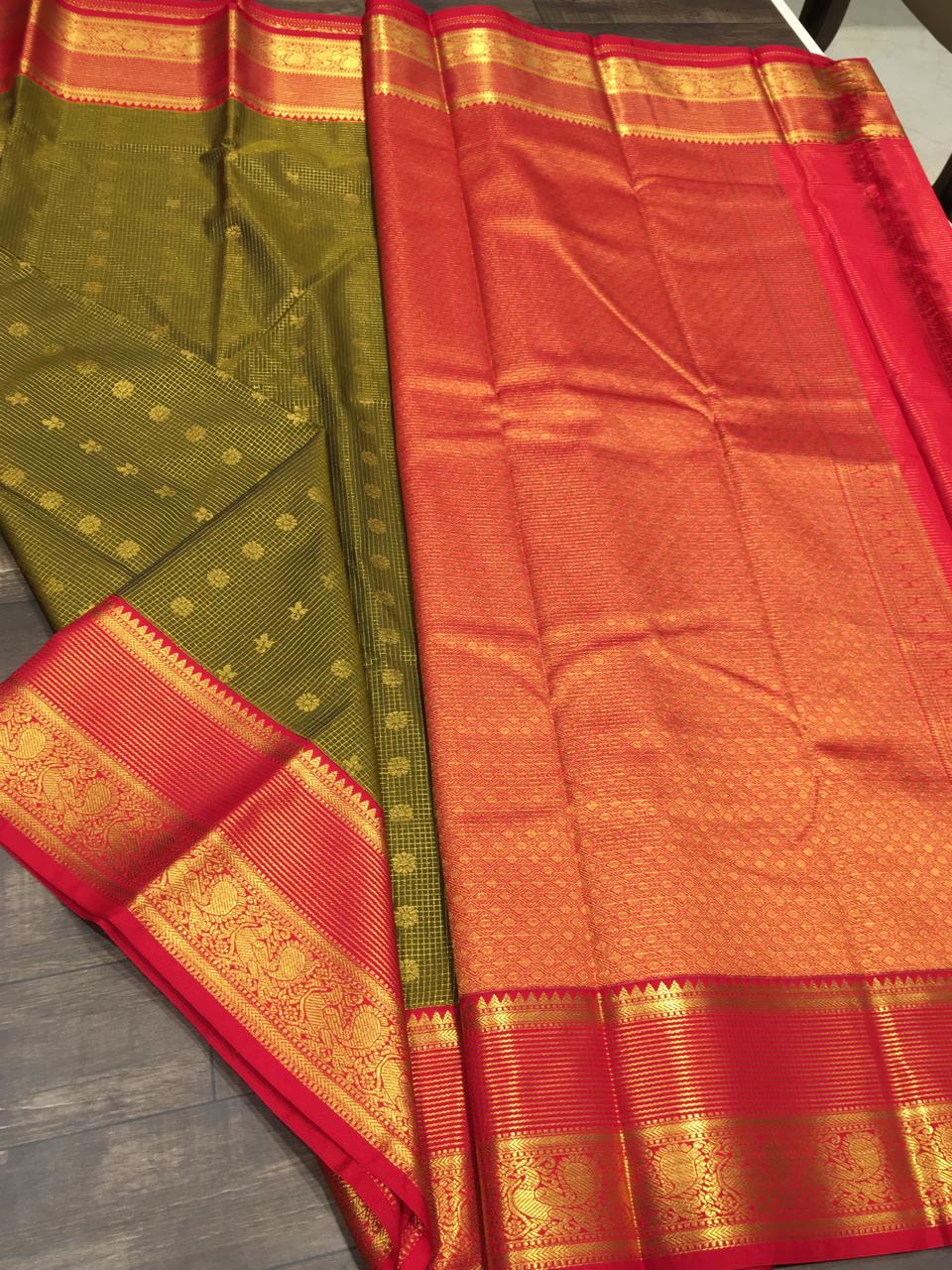 Semi Kanchipuram Silk