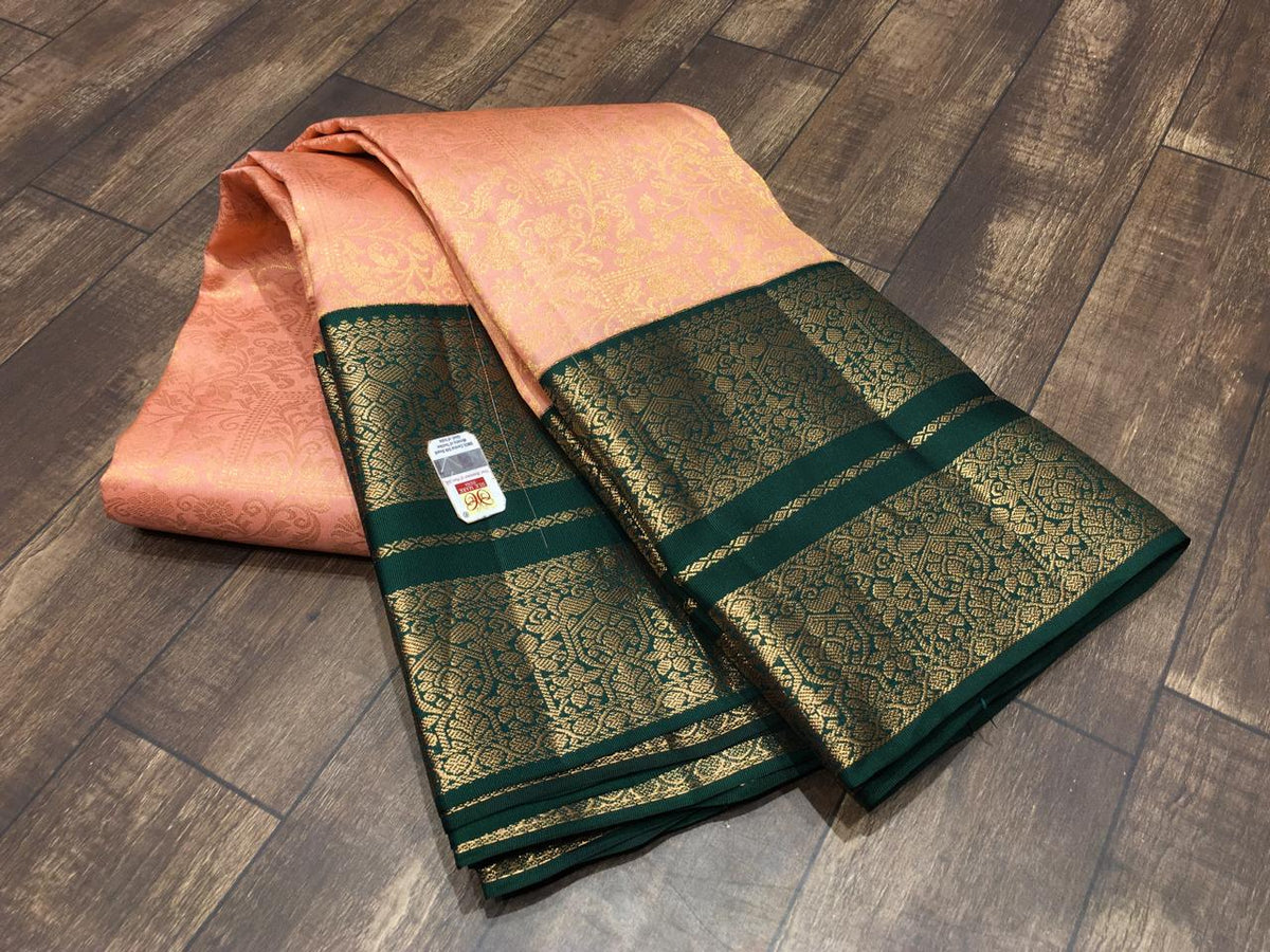 Pure Kanchipuram Broced Silk