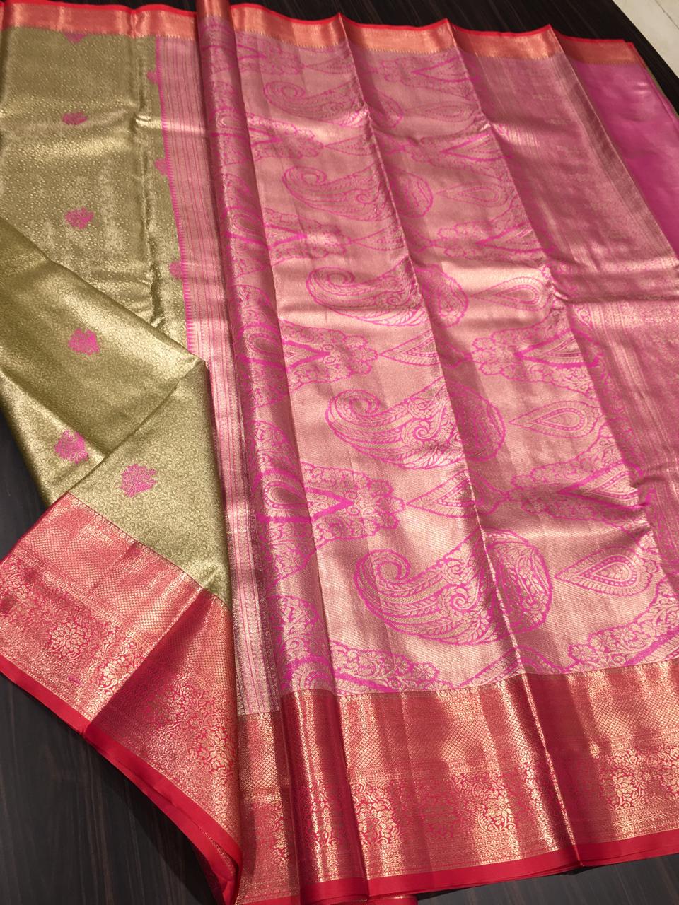 Semi Kanchipuram Tissue